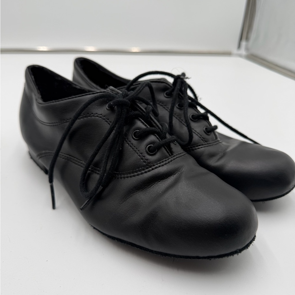 Capezio Boys Ballroom Dance Shoes Black Child Size 5M BR4018C